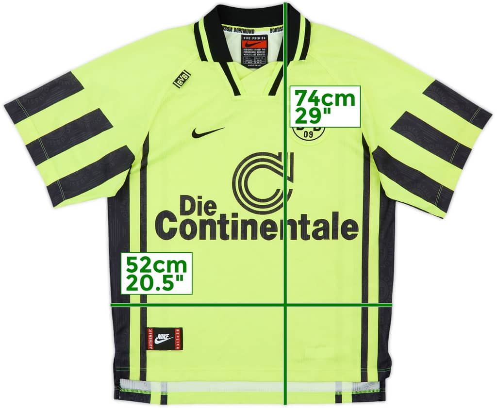 1996-97 Borussia Dortmund Home Shirt - 9/10 - (M)