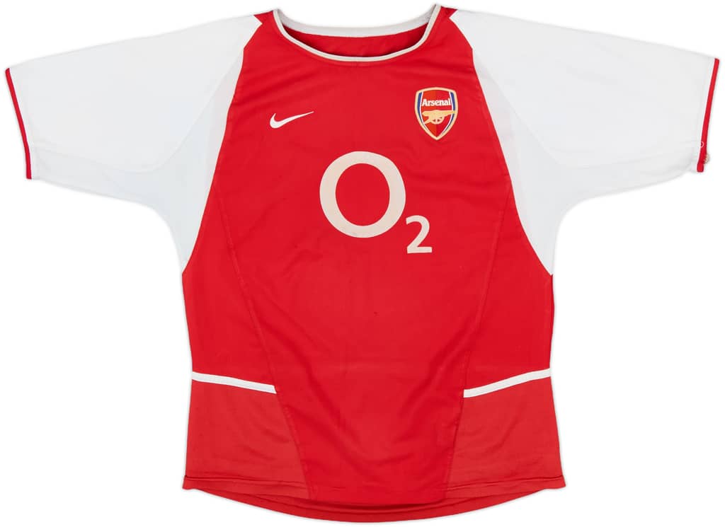 2002-04 Arsenal Home Shirt - 7/10 - (L.Boys)