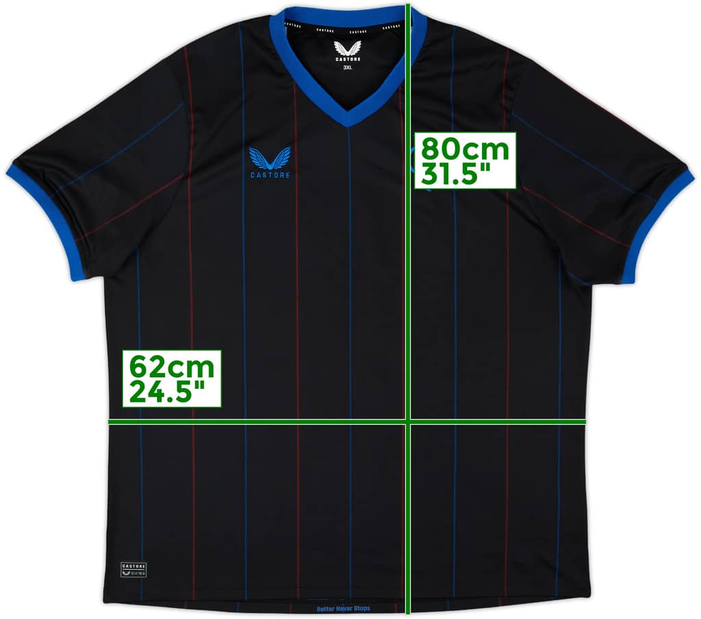 2022-23 Rangers Fourth Shirt - 10/10 - (3XL)