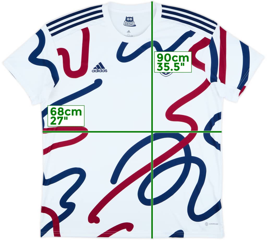 2022-23 Bordeaux Third Shirt - 10/10 - (XXL)