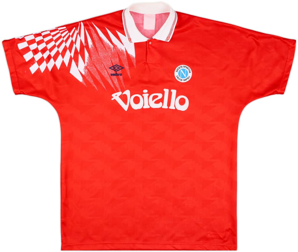 1991-93 Napoli Third Shirt - 8/10 - (XXL)
