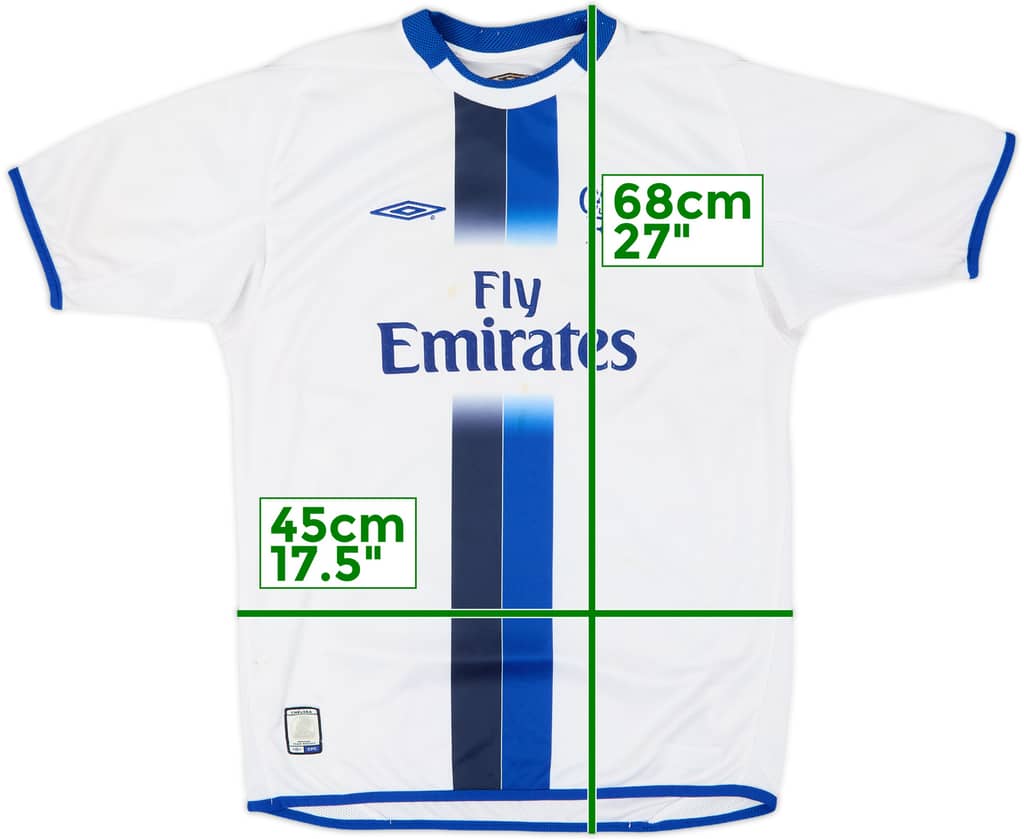 2003-05 Chelsea Away Shirt - 4/10 - (M.Boys)