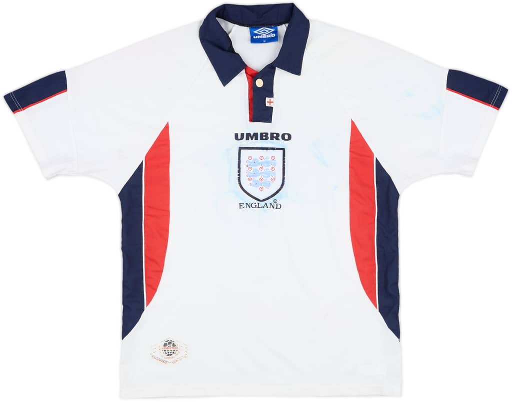 1997-99 England Home Shirt - 4/10 - (M)