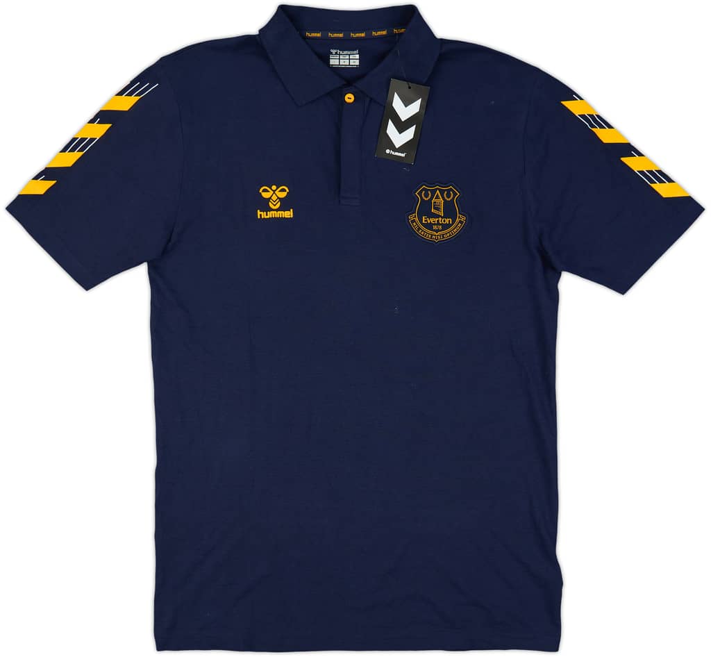 2020-21 Everton Hummel Polo Shirt (L)