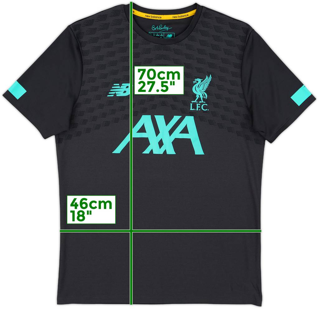 2019-20 Liverpool New Balance Training Shirt - 8/10 - (S)