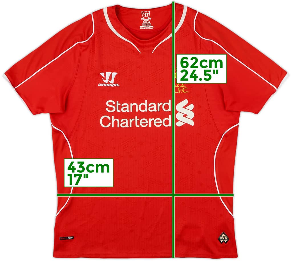 2014-15 Liverpool Home Shirt - 6/10 - (L.Boys)