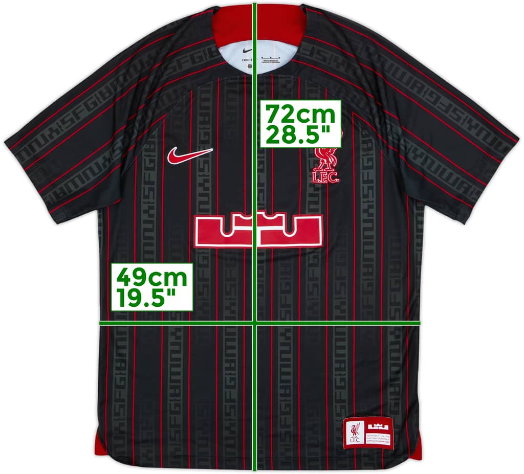 2023-24 Liverpool Nike x LeBron James Training Shirt - 10/10 - (M)