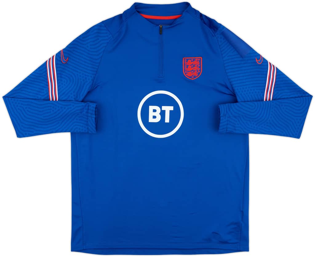 2020-21 England Nike 1/4 Zip Drill Top - 8/10 - (XL)