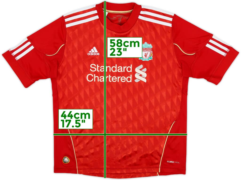 2010-12 Liverpool Home Shirt - 7/10 - (L.Boys)