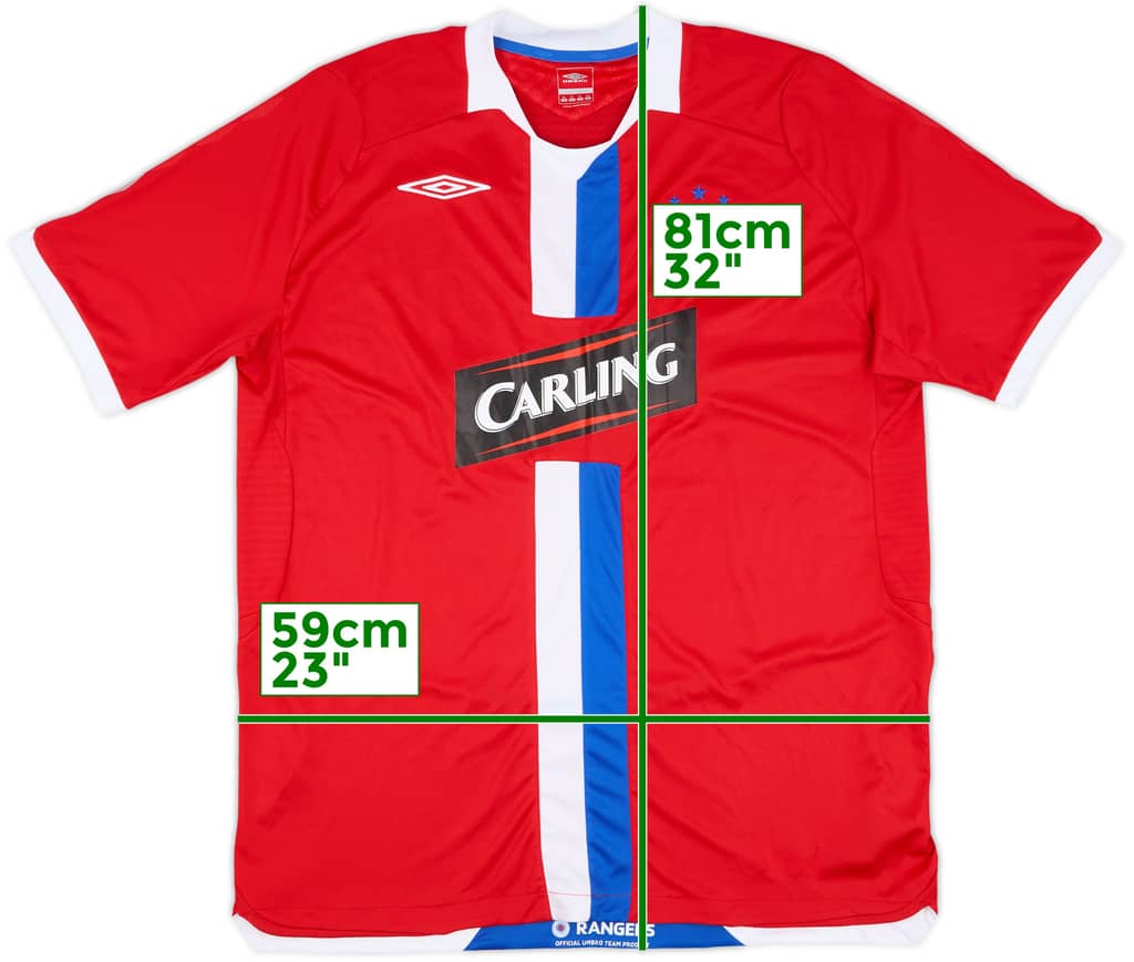 2008-09 Rangers Third Shirt - 8/10 - (XL)