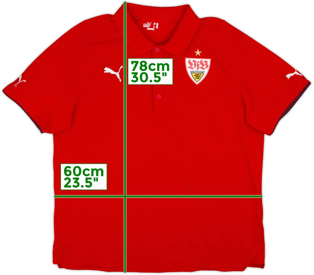2008-09 Stuttgart Puma Polo Shirt - 8/10 - (XXL)