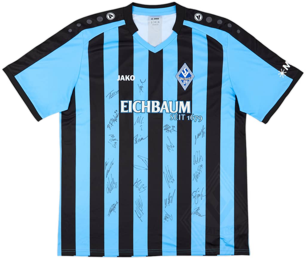 2016-17 Waldhof Mannheim Signed Home Shirt - 10/10 - (XXL)