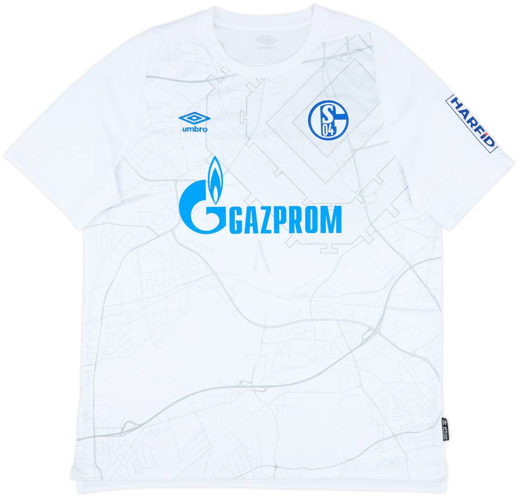 2020-21 Schalke Away Shirt - 10/10 - (XXL)