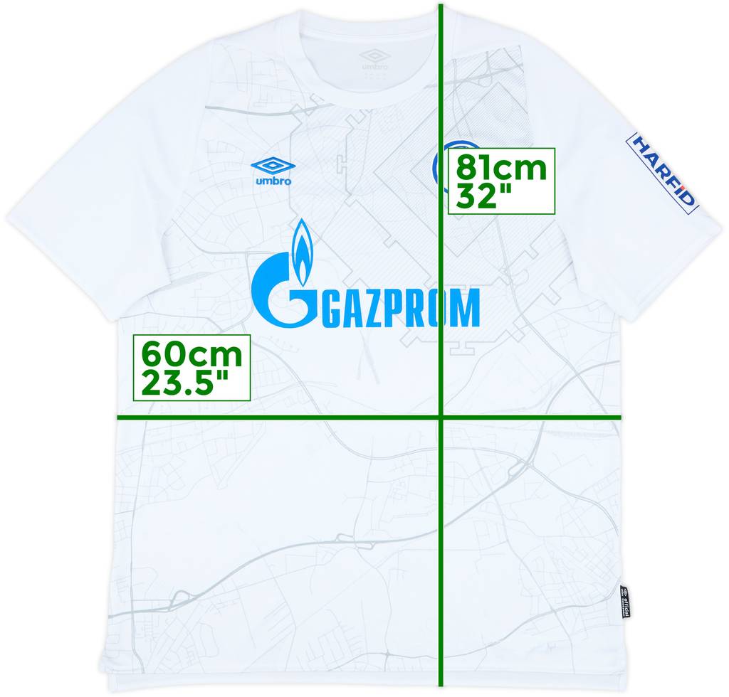 2020-21 Schalke Away Shirt - 10/10 - (XXL)