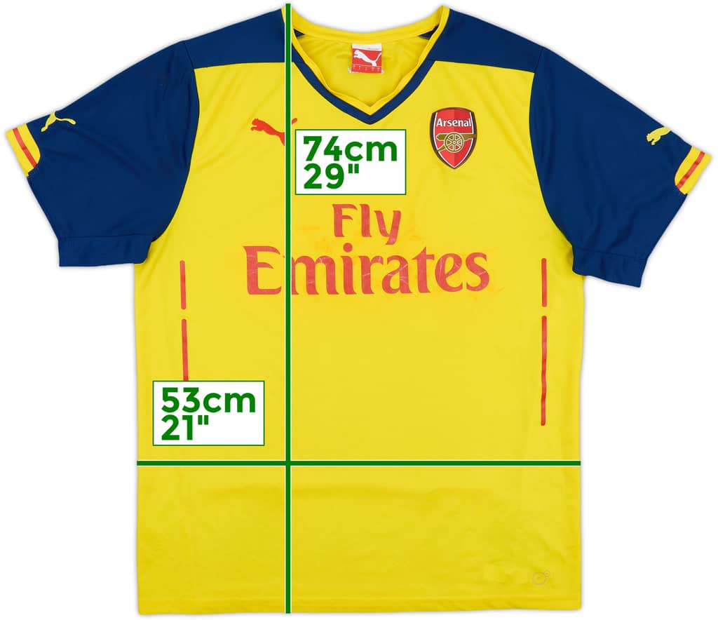 2014-15 Arsenal Away Shirt - 4/10 - (L)