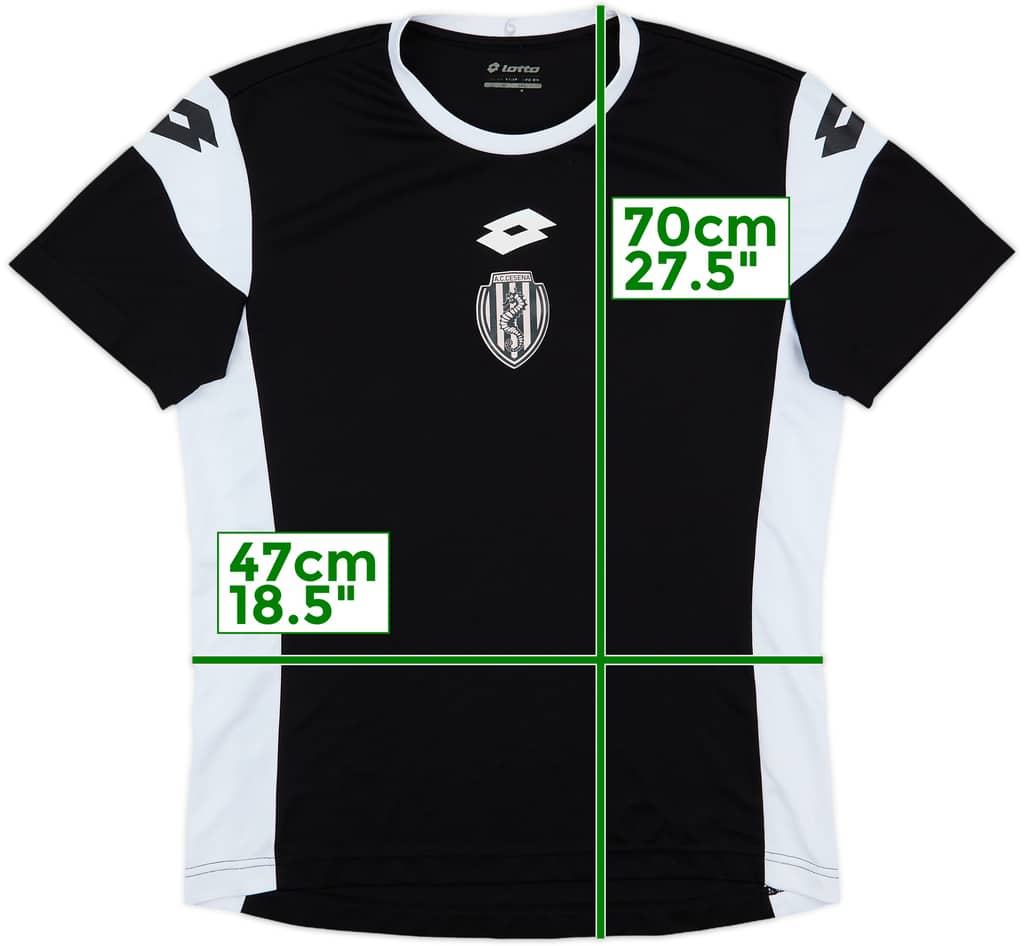 2016-17 Cesena Lotto Training Shirt - 8/10 - (M)