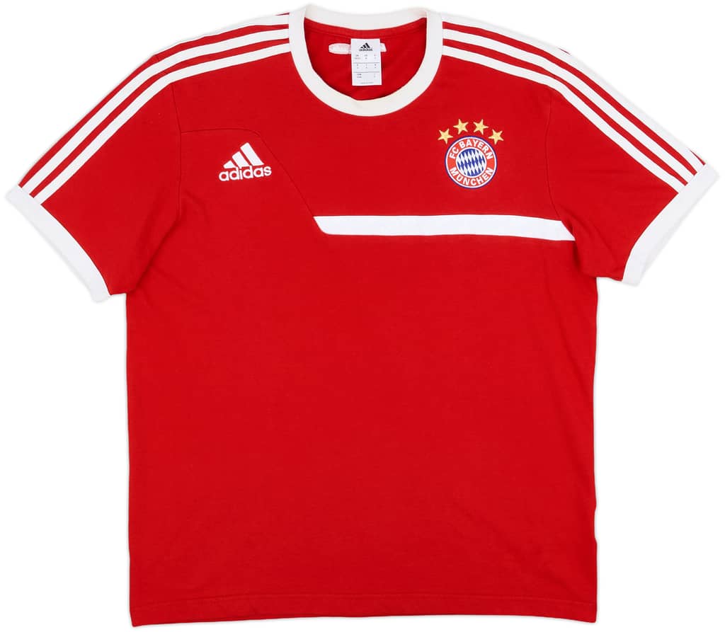 2013-14 Bayern Munich adidas Cotton Tee - 6/10 - (M/L)