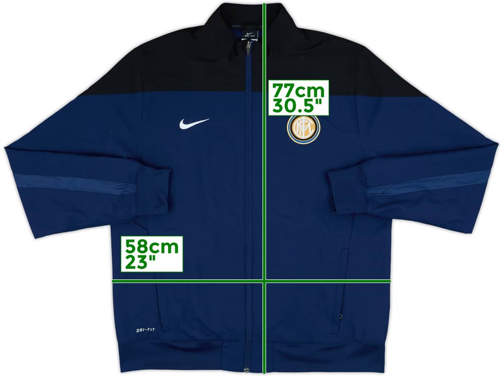 2013-14 Inter Milan Nike Track Jacket - 8/10 - (L)