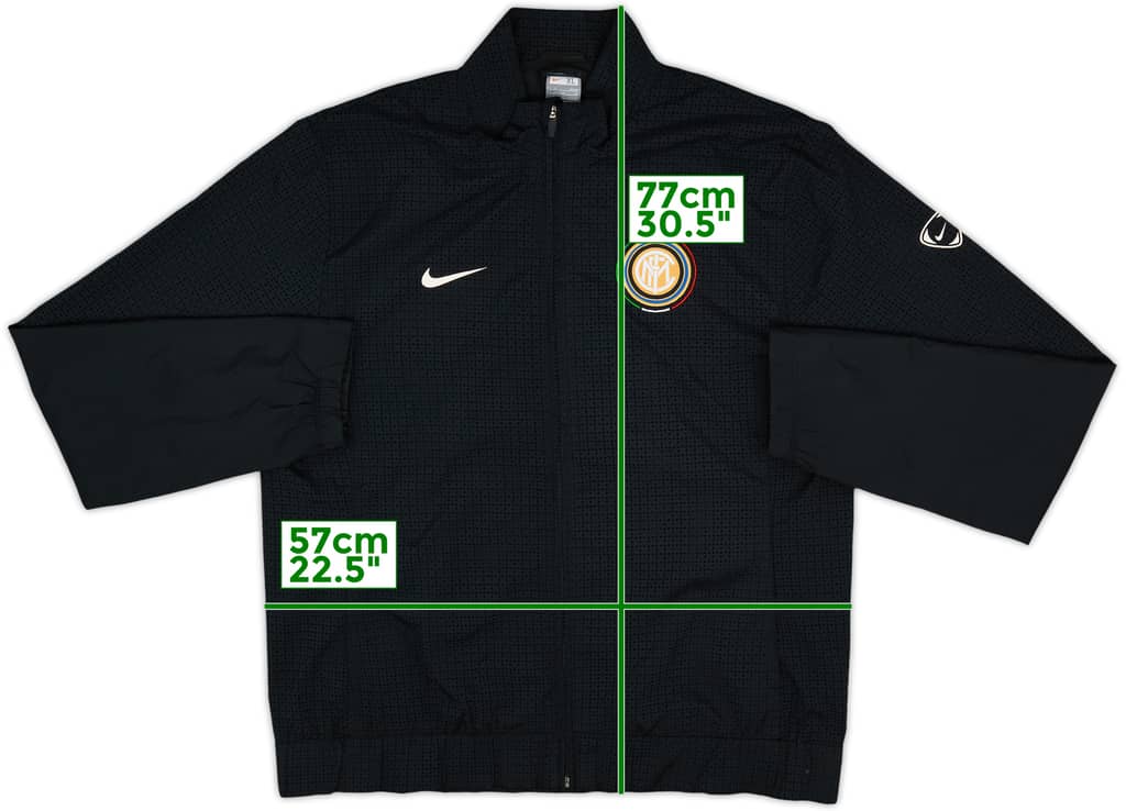 2009-10 Inter Milan Nike Track Jacket - 9/10 - (XL)