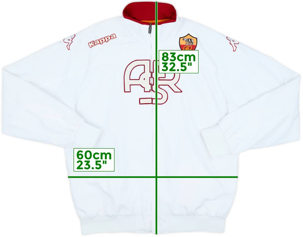 2011-12 Roma Kappa Track Jacket - 10/10 - (XXL)