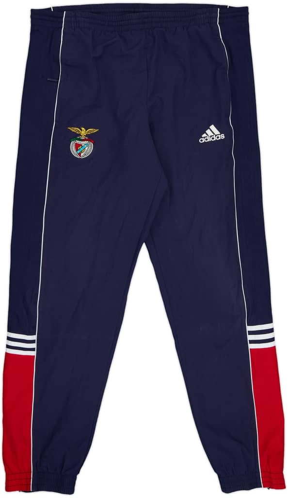 1999-00 Benfica adidas Track Pants/Bottoms - 7/10 - (L)