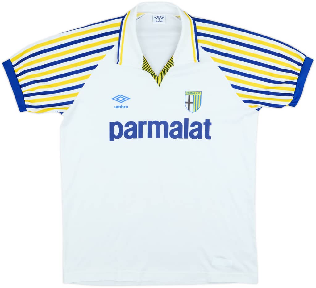 1990-91 Parma Home Shirt - 7/10 - (L)