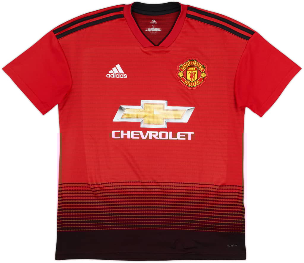 2018-19 Manchester United Home Shirt - 9/10 - (S)