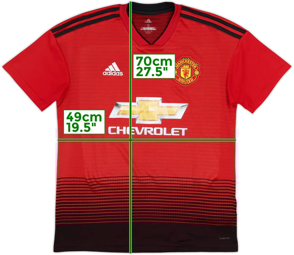 2018-19 Manchester United Home Shirt - 9/10 - (S)