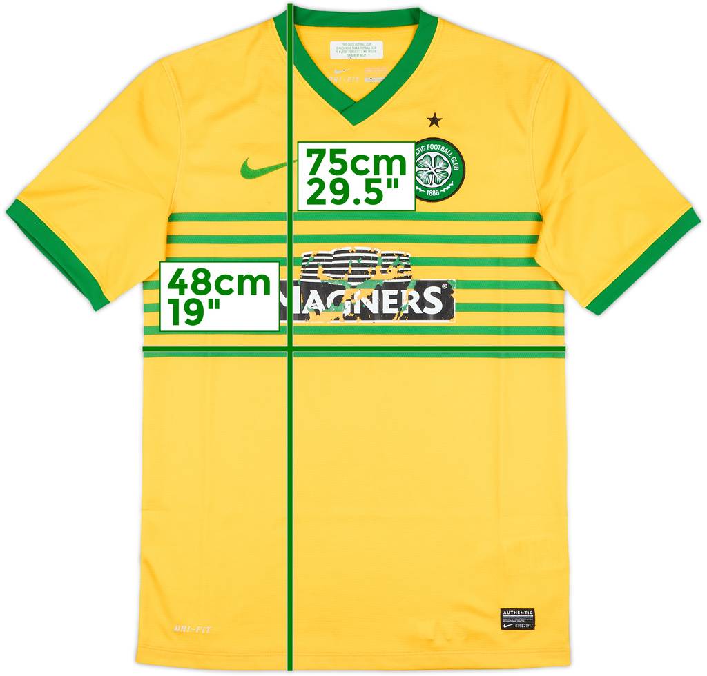 2013-14 Celtic Away Shirt - 4/10 - (S)