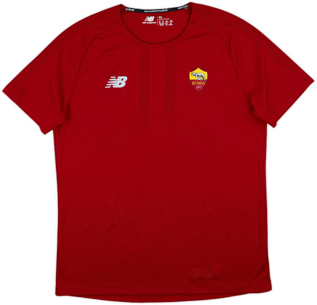 2021-22 Roma New Balance Training Shirt - 8/10 - (XL)