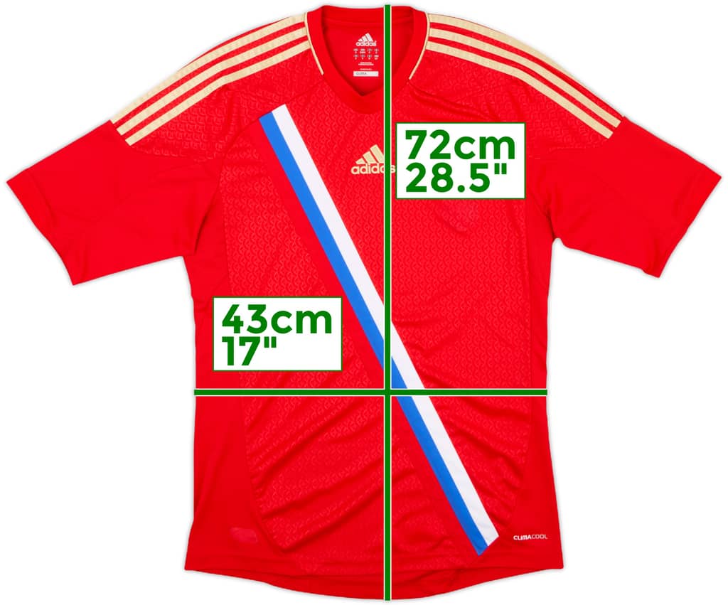 2012-14 Russia Home Shirt - 3/10 - (S)