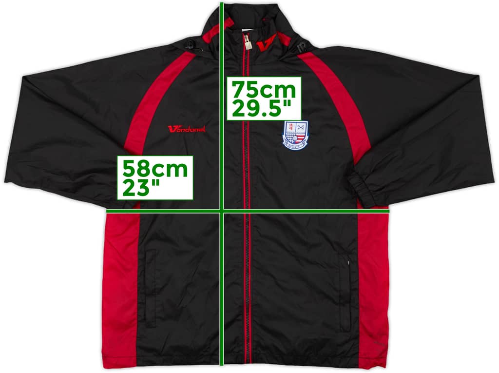 2006-07 Rushden & Diamonds Vandanel Hooded Rain Jacket - 8/10 - (M)