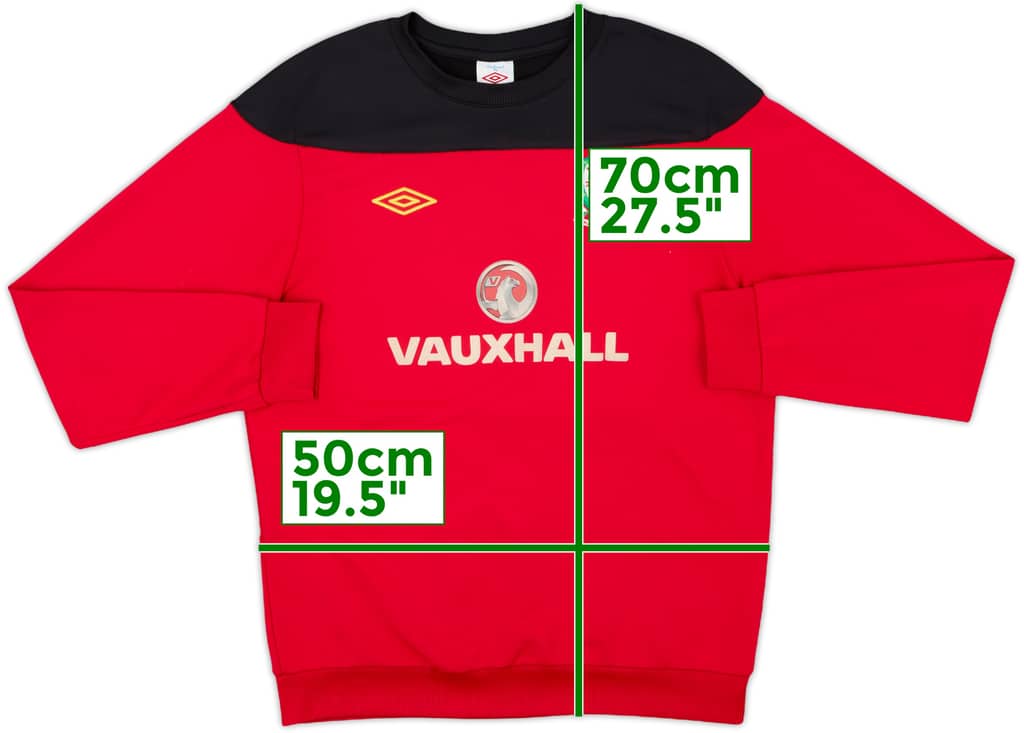 2012-13 Wales Umbro Sweat Top - 7/10 - (L)
