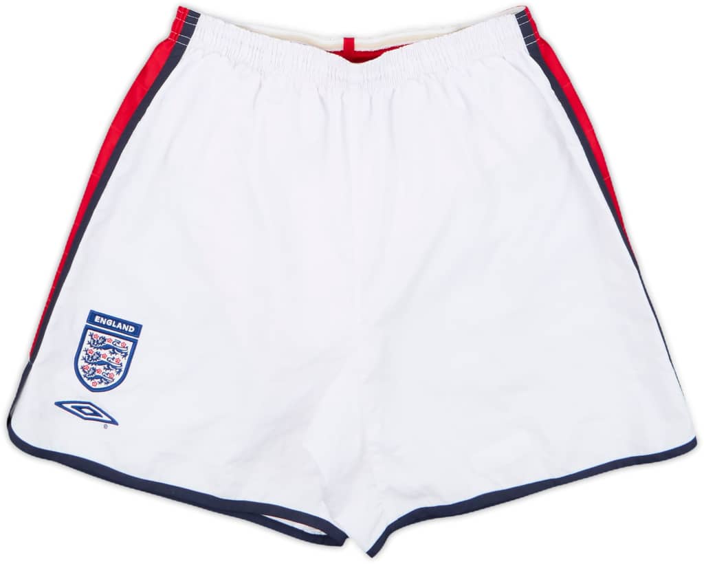 2004-06 England Away Shorts - 7/10 - (M)