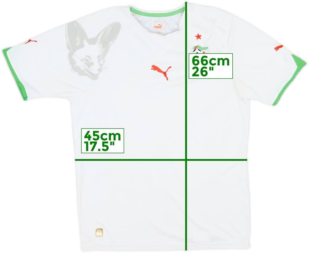 2010-11 Algeria Home Shirt - 7/10 - (M)