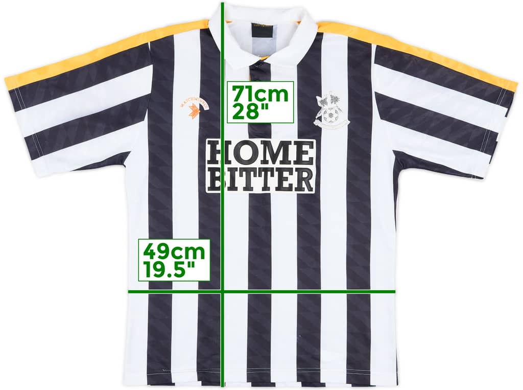 1989-91 Notts County Home Shirt - 8/10 - (M)