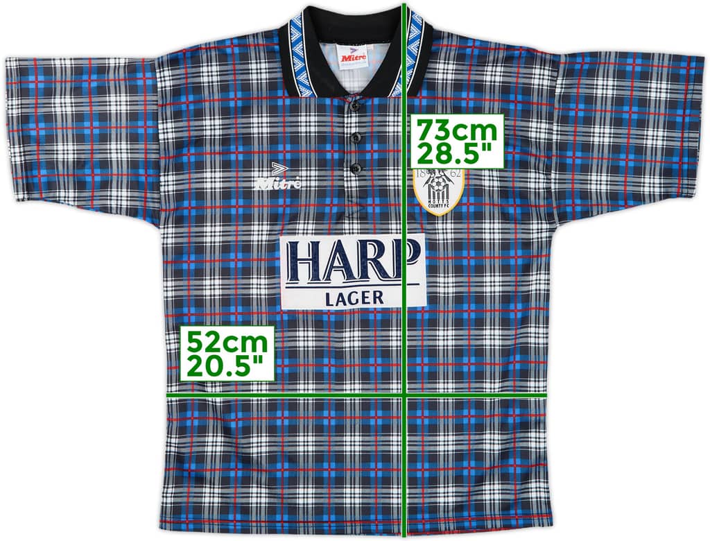 1994-95 Notts County Away Shirt - 9/10 - (M)