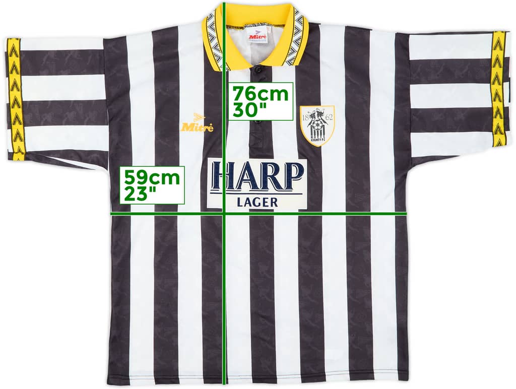 1994-96 Notts County Home Shirt - 9/10 - (XL)