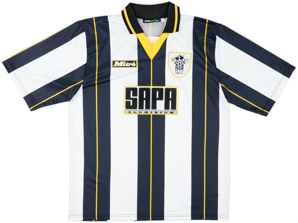 1996-97 Notts County Home Shirt - 9/10 - (L)