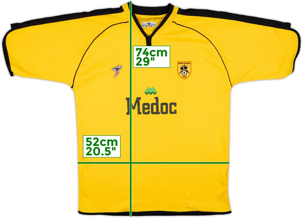 2006-07 Notts County Away Shirt - 9/10 - (M)