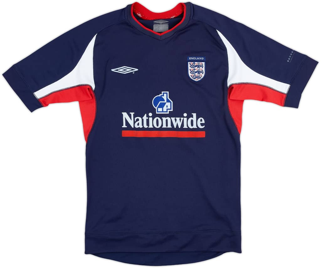 2002-04 England Umbro Training Shirt - 8/10 - (S)