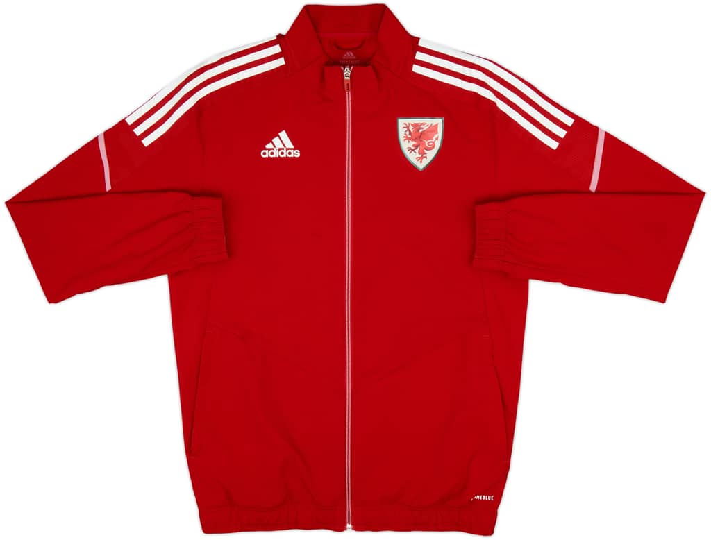 2021-22 Wales adidas Track Jacket - 10/10 - (S)