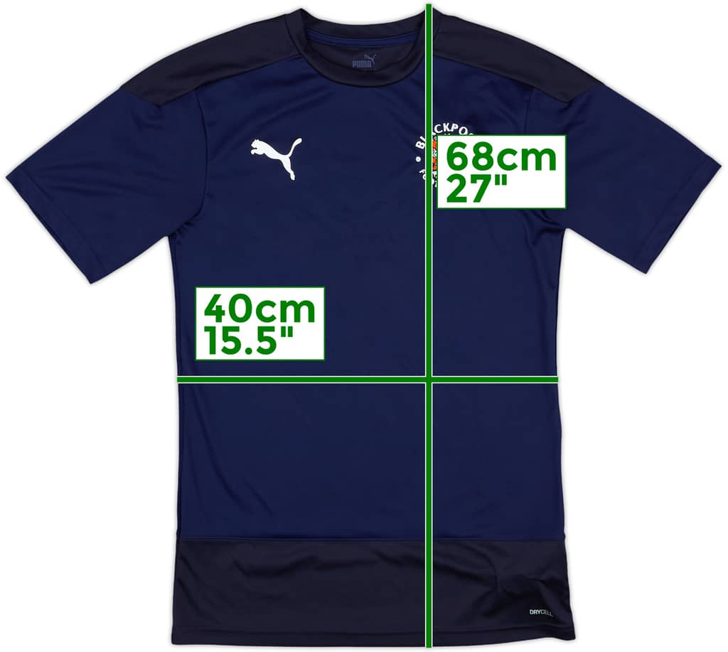 2021-22 Blackpool Puma Training Shirt - 10/10 - (S)