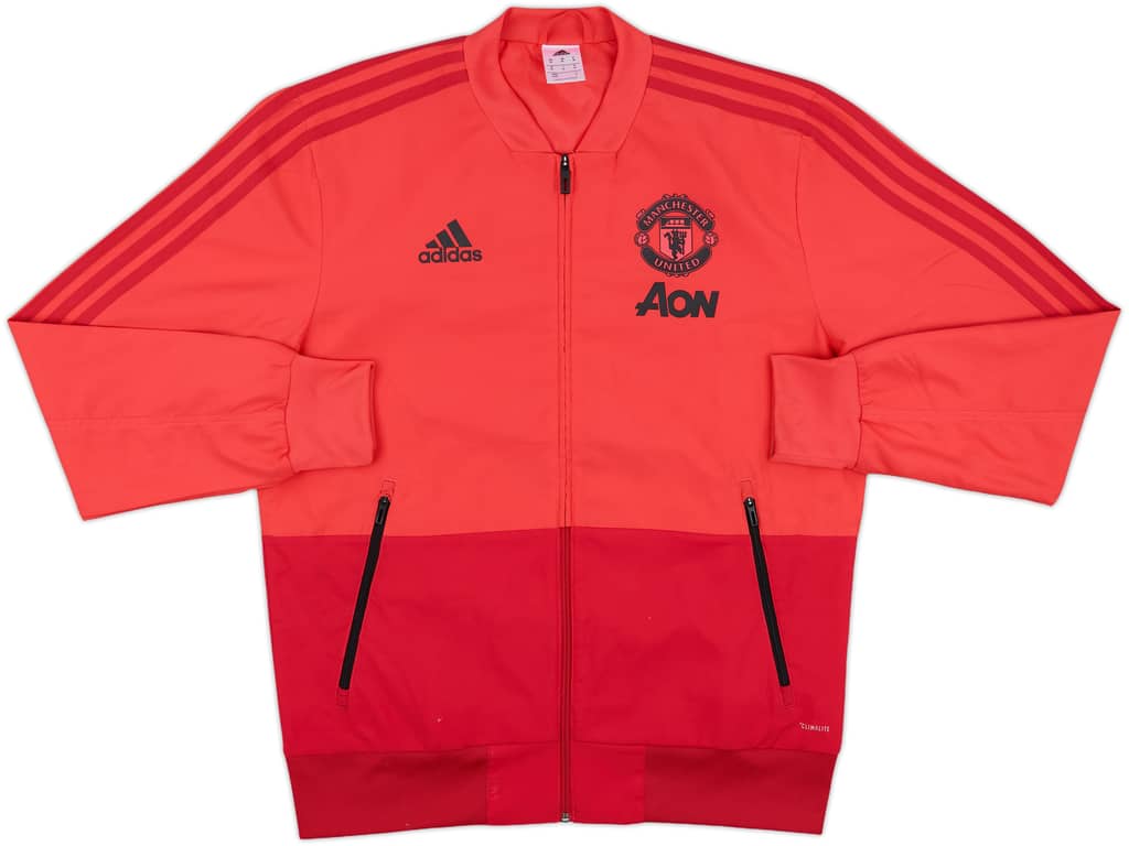 2018-19 Manchester United adidas Track Jacket - 8/10 - (M)