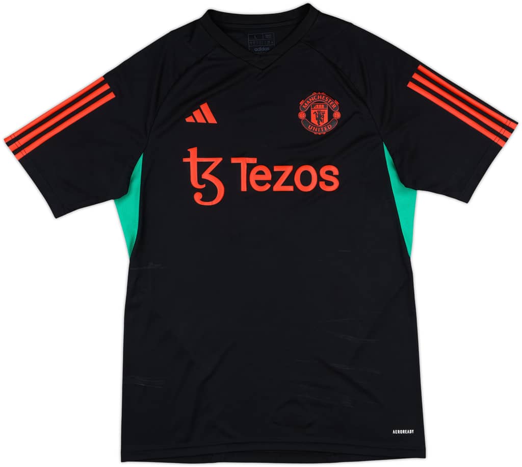 2023-24 Manchester United adidas Training Shirt - 8/10 - (L)