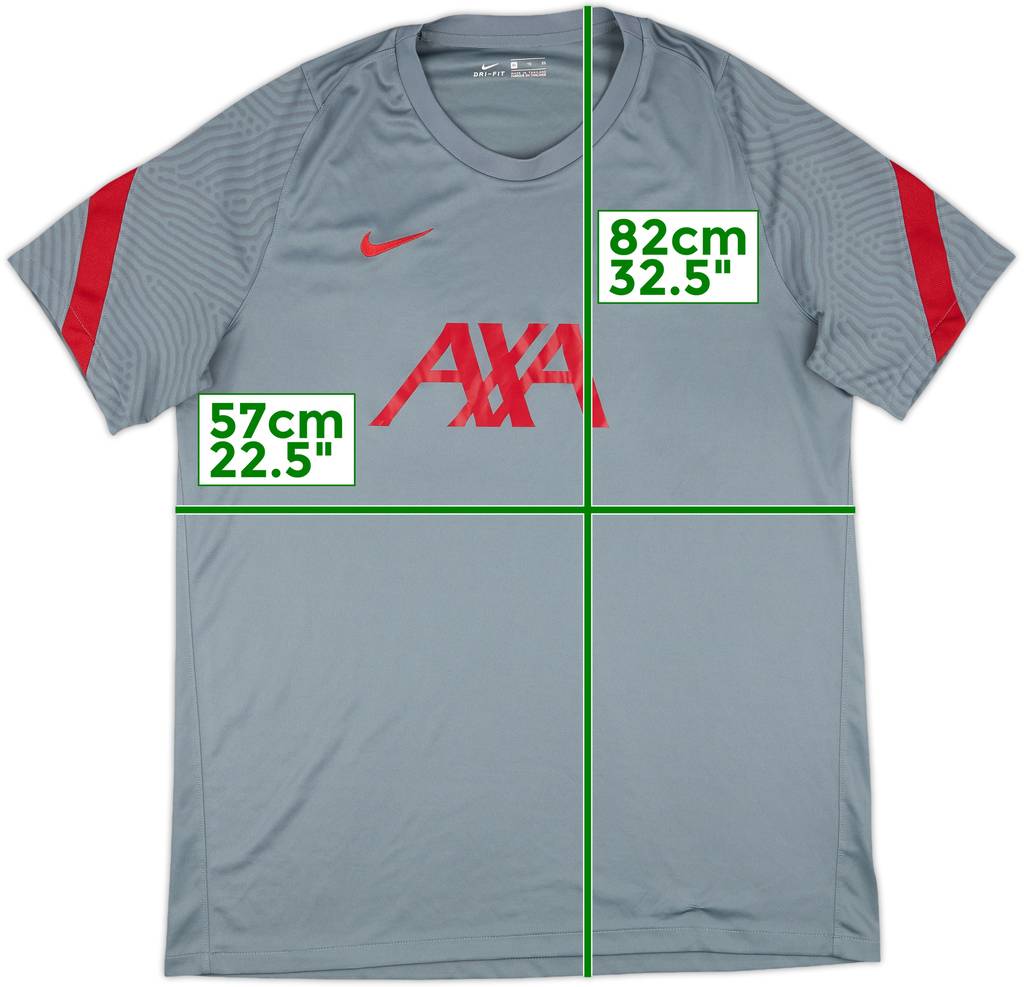 2020-21 Liverpool Nike Training Shirt - 8/10 - (XL)