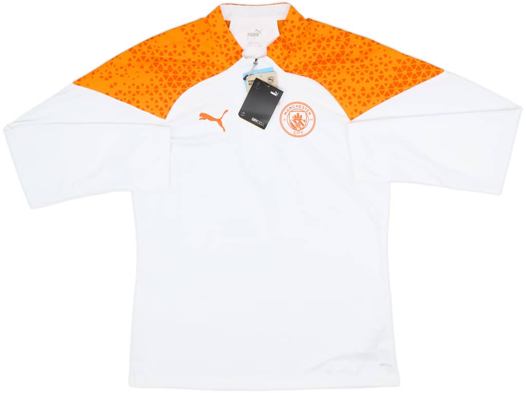 2023-24 Manchester City Puma 1/4 Zip Drill Top (L)