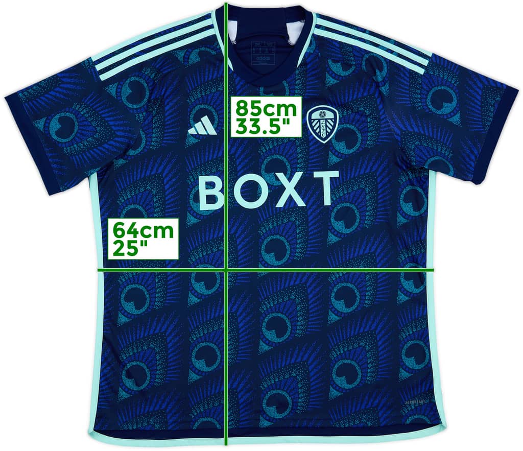 2023-24 Leeds United Away Shirt - 10/10 - (XXL)