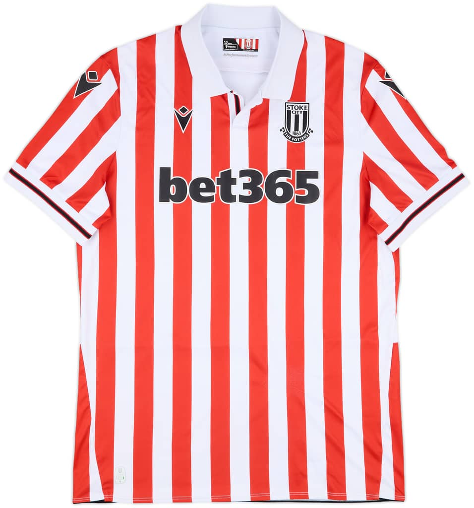 2023-24 Stoke City Home Shirt - 6/10 - (XXL)