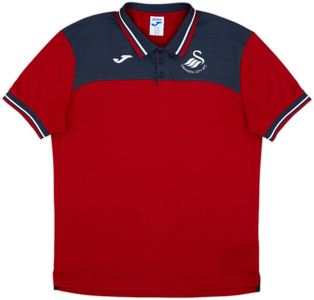 2017-18 Swansea Joma Polo Shirt - 8/10 - (XL)